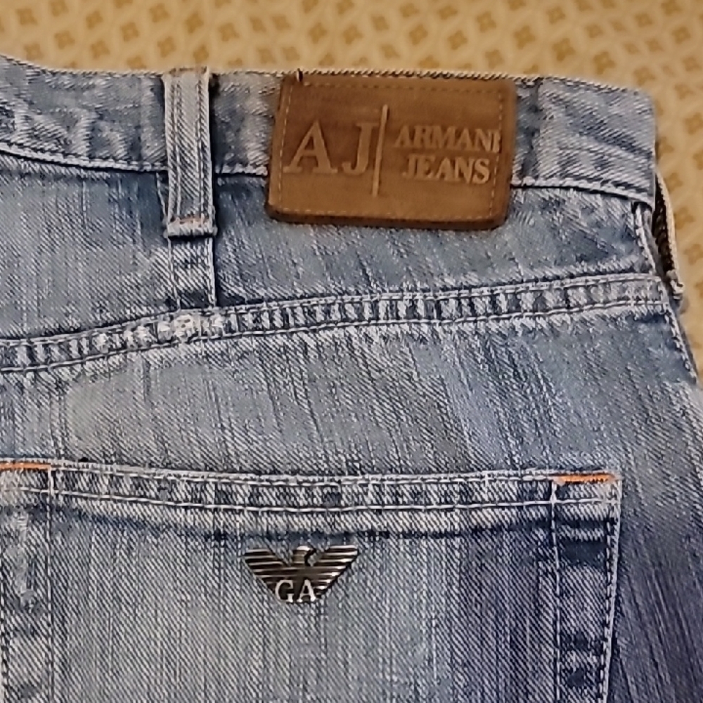 Armani Jeans Men's Classic Blue Denim